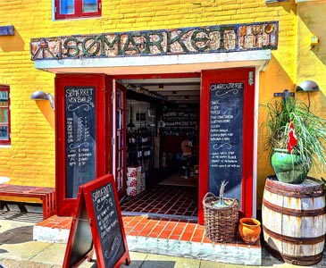 Billede af Sømærket i Skagen set udefra.